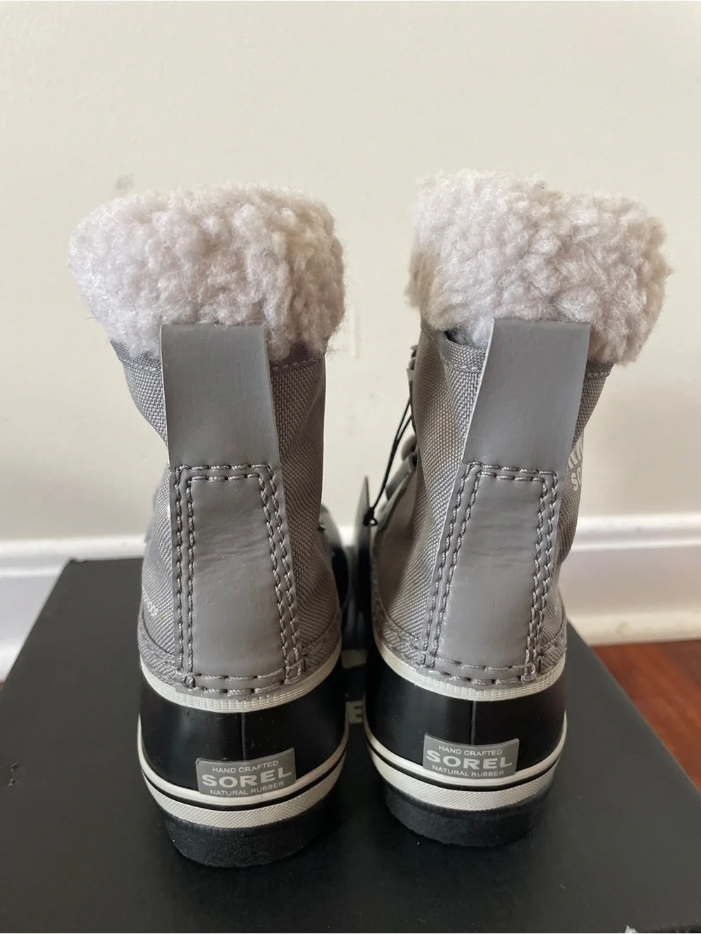 NEW Sorel Yoot PAC Children’s Snow / Rain Boots Quarry Gray & Black 9